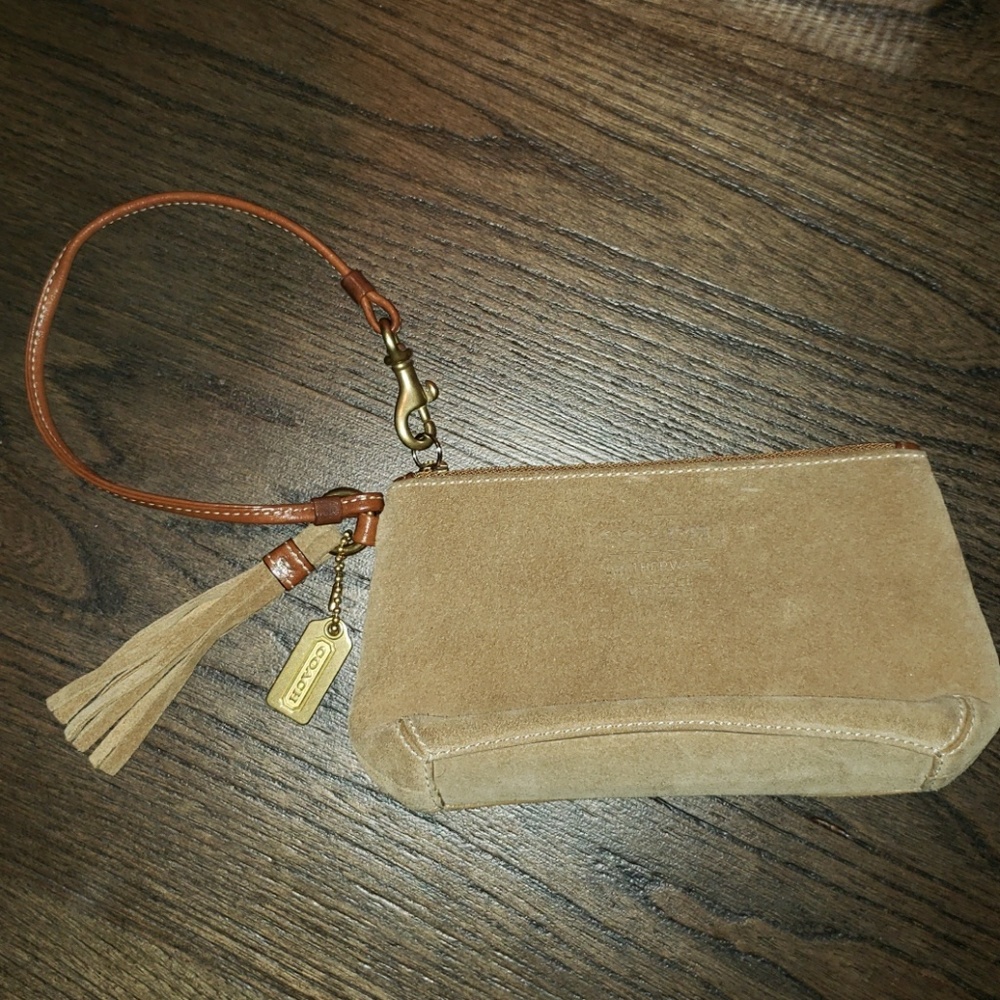 New Coach Leatherware Wristlet